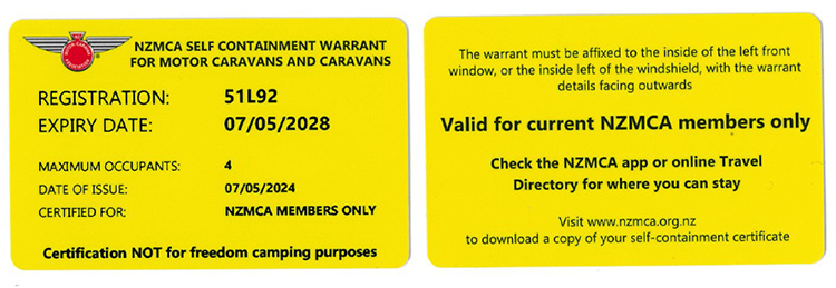 Yellow self contained stickers