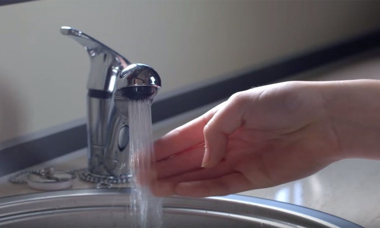 Fresh water supply in a motorhome