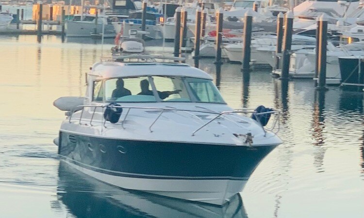 Craig and Sue's boat