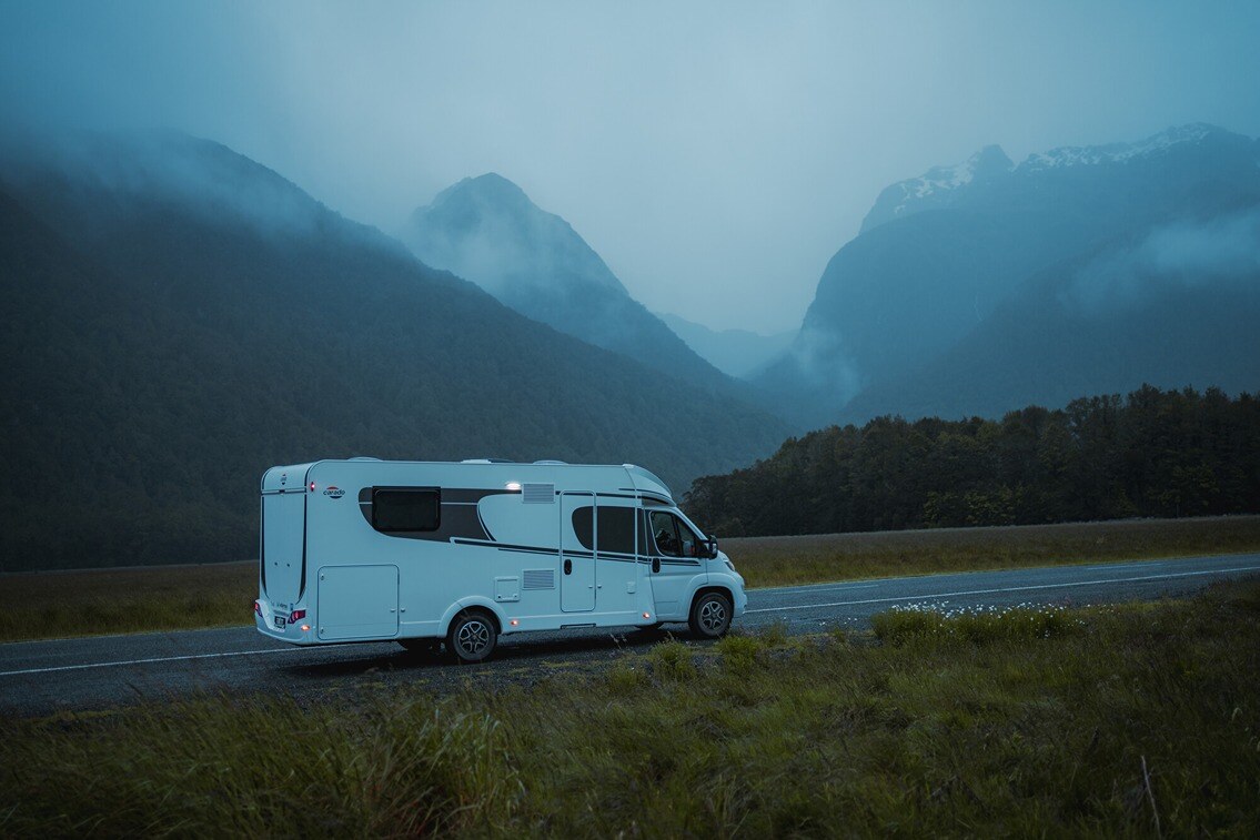 Travelling with a motorhome during wet weather