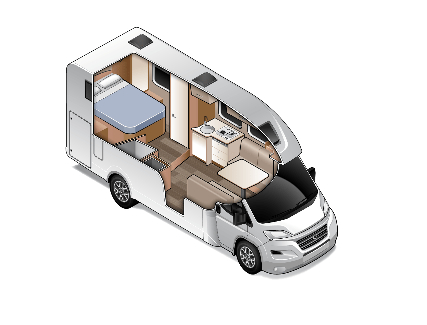 Carado T459 | 4 Berth 2025 | Wilderness Motorhomes for Sale New Zealand - Interior #3