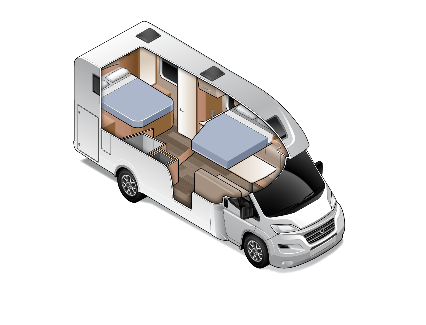 Carado T459 | 4 Berth 2025 | Wilderness Motorhomes for Sale New Zealand - Interior #4