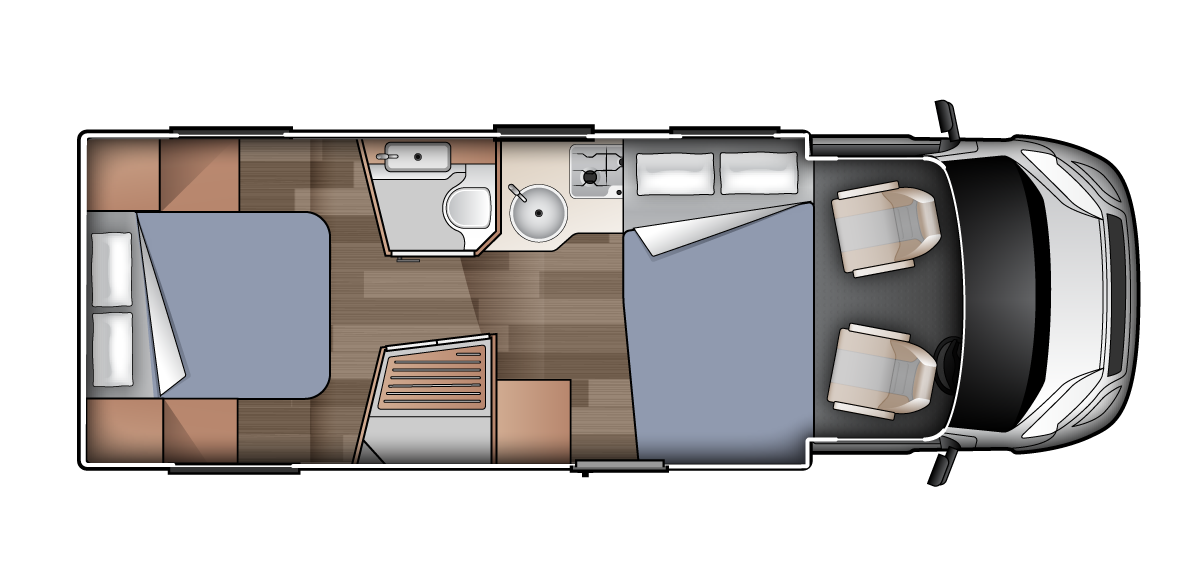 Carado T459 | 4 Berth 2025 | Wilderness Motorhomes for Sale New Zealand - Interior #2