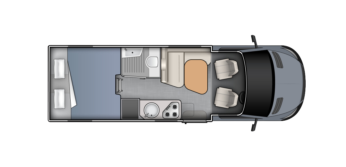 2025 HYMER ML-T CrossOver | 4x4 campervan NZ | Wilderness - Interior #2