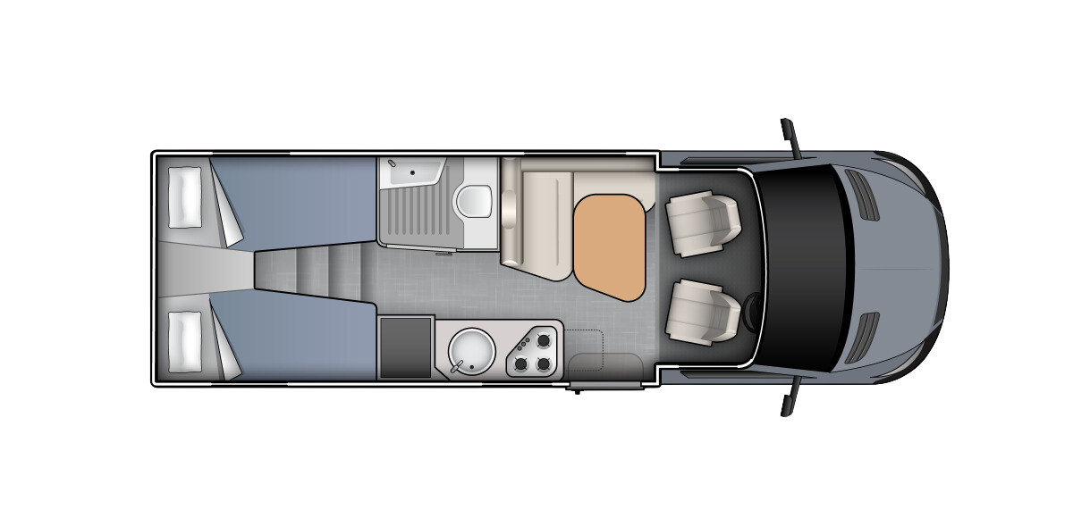 2025 HYMER ML-T CrossOver | 4x4 campervan NZ | Wilderness - Interior #1