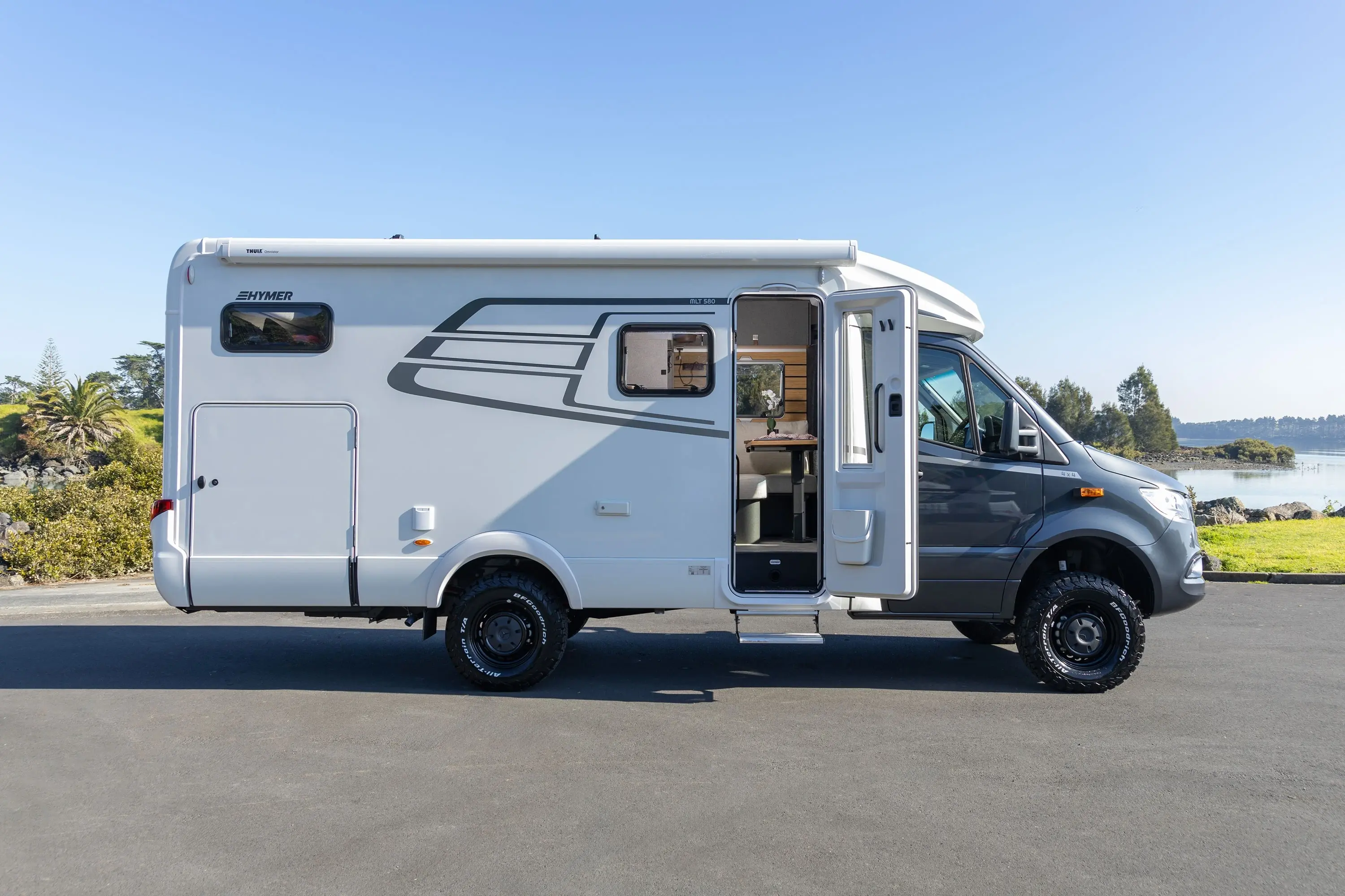 Wilderness 2024 HYMER ML-T 580 motorhome side exterior